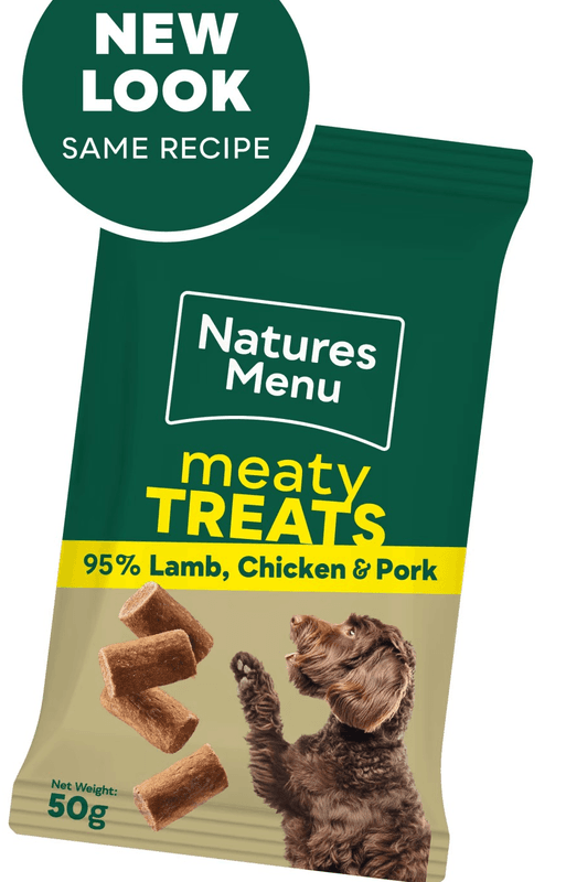 NATURES MENU SNACKS - lam, kylling og svin  50gram