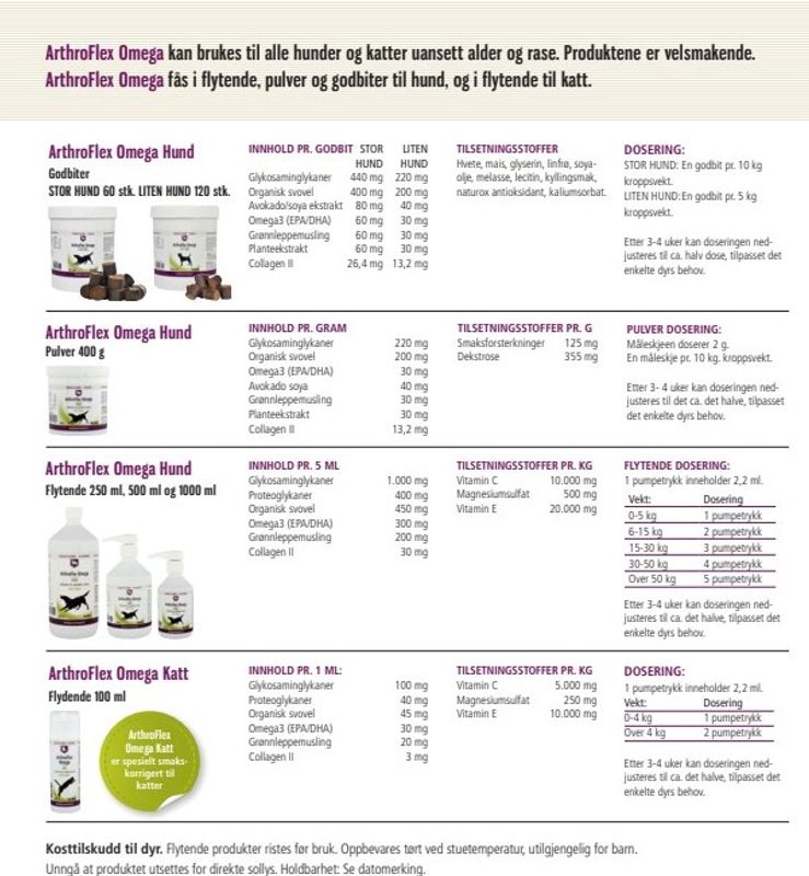 ARTHROFELX OMEGA 400g