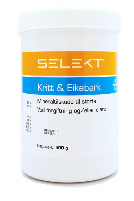 Hovedbilde Selekt Kritt & Eikebark 500 g