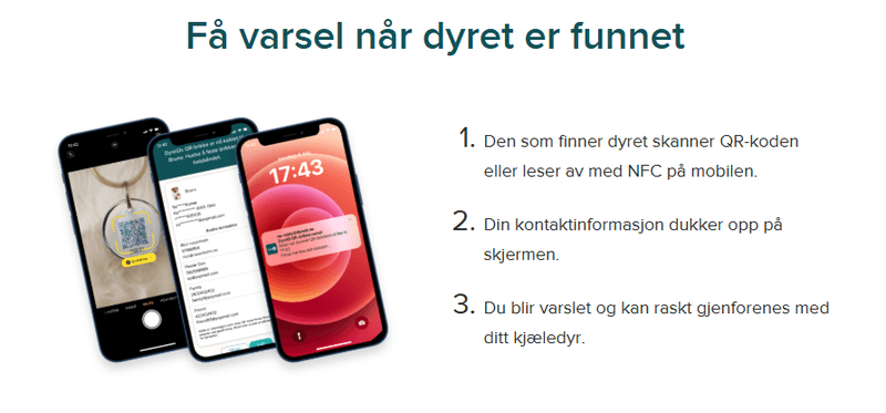 DyreIDs QR-brikke