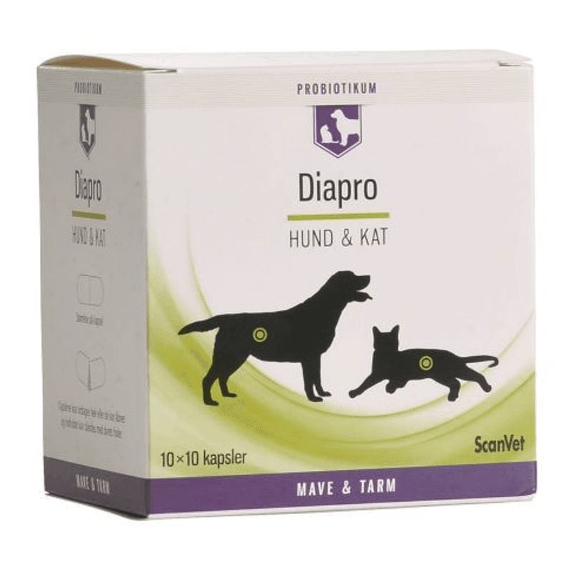 Diapro hund / katt  10 kapsler x 10